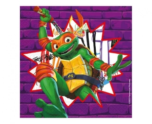 Serwetki papierowe Teenage Mutant Ninja Turtle Nickelodeon 33 cm x 33 cm 20 szt