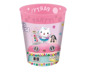 Kubeczki wielokrotnego użytku Gabby Dollhouse 250 ml 4 szt