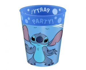 Kubeczki wielokrotnego użytku Stitch & Angel 250 ml 4 szt