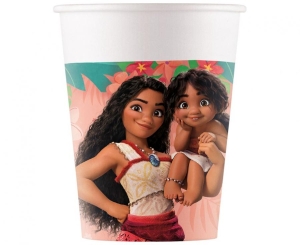 Kubeczki papierowe Moana 200 ml 8 szt