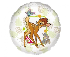 Balon foliowy Bambi okrągły 18 cali