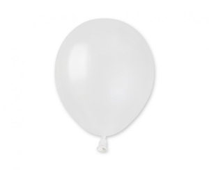 Balony AM50 metal 5 cali - Perłowo-białe 29 100 szt Gemar