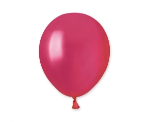 Balony AM50 metal 5 cali - czerwone 32 100 szt Gemar