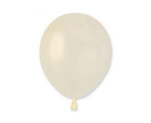 Balony AM50 metal 5 cali - kość słoniowa 58 100 szt Gemar