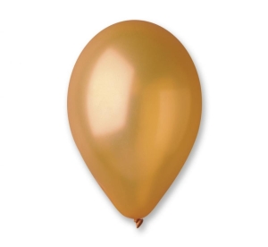 Balony AM80 metal 8 cali - złote 39 100 szt Gemar
