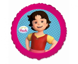 Balon foliowy Heidi okrągły 18 cali