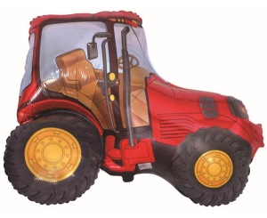 Balon foliowy Traktor czerwony 24 cale