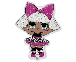 Balon foliowy LOL: Diva 24 cale