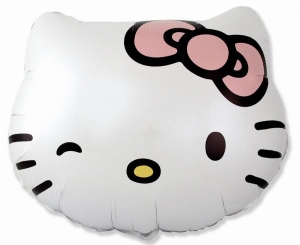 Balon foliowy Hello Kitty Head 24 cale