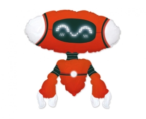 Balon foliowy Robot Red 24 cale