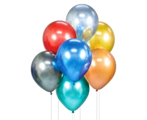 Bukiet balonowy mix kolorów 7 szt.
