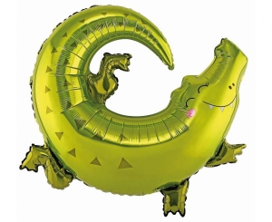 Balon foliowy Krokodyl 80 cm x 71 cm