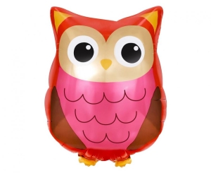 Balon foliowy Sowa 40 x 35 cm