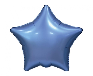 Balon foliowy gwiazda matowa barwinek 19 cali