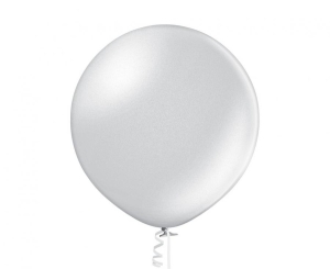 Balon Metallic Silver B250 24 cale 1 szt Belbal
