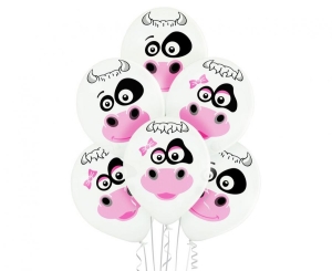 Balony Cows 12 cali 6 szt