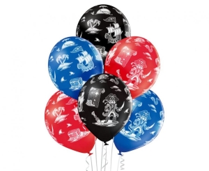 Balony Pirate 12 cali 6 szt