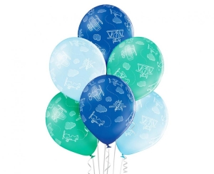 Balony Planes 12 cali 6 szt