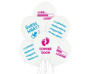 Balony Baby Loading 12 cali 6 szt