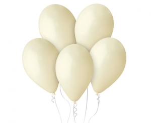 Balony G110 pastel 12 cali - kość słoniowa 59 (macaron) 100 szt Gemar
