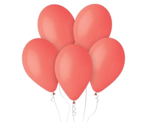 Balony G110 pastel 12 cali - koralowe 78 100 szt Gemar