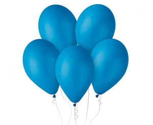 Balony G120 pastel 13 cali - niebieskie 10 50 szt Gemar