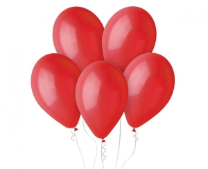 Balony G120 pastel 13 cali - ciemne czerwone 45 50 szt Gemar