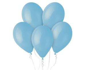 Balony G120 pastel 13 cali - niebieskie delikatne 72 (macaron) 50 szt Gemar