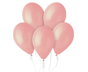 Balony G120 pastel 13 cali - różowe delikatne 73 (macaron) 50 szt Gemar