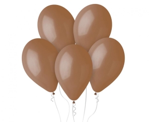 Balony G120 pastel 13 cali - kawowe 76 50 szt Gemar