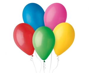 Balony G120 pastel 13 cali - różnokolorowe 80 50 szt Gemar
