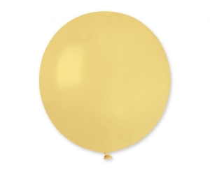 Balony G150 pastel 19 cali - musztardowe 43 50 szt Gemar