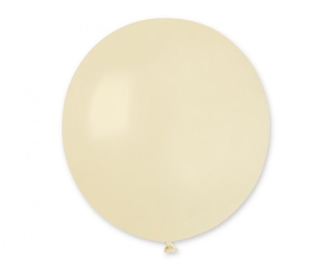 Balony G150 pastel 19 cali - kość słoniowa 59 (macaron) 50 szt Gemar