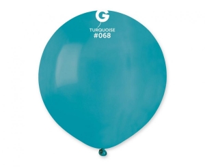 Balony G150 pastel 19 cali - turkusowo-niebieskie 68 50 szt Gemar