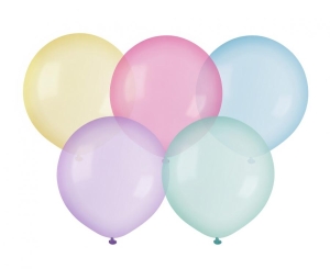 Balony G150 krystaliczne 19 cali - tęczowy 25 szt Gemar