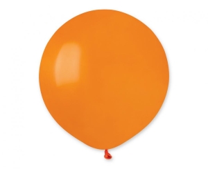 Balony G19 pastel 19 cali - Orange 004 25 szt Gemar