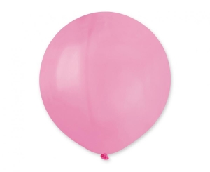 Balony G19 pastel 19 cali - Pink 006 25 szt Gemar