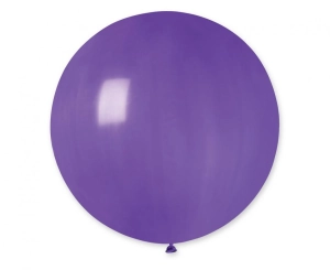 Balony G19 pastel 19 cali - Purple 008 25 szt Gemar