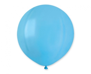 Balony G19 pastel 19 cali - Light blue 009 25 szt Gemar