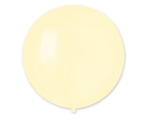 Balony G19 pastel 19 cali - Butter 103 25 szt Gemar