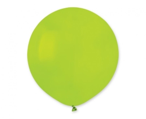 Balony G19 pastel 19 cali - Green 011 25 szt Gemar