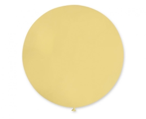 Balony G19 pastel 19 cali - Mustard 043 25 szt Gemar
