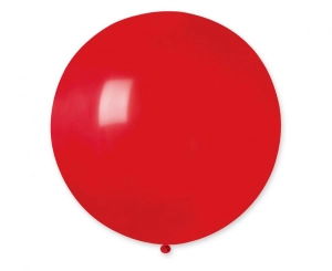 Balony G19 pastel 19 cali - Red 045 25 szt Gemar