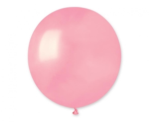 Balony G19 pastel 19 cali - Pink 057 25 szt Gemar