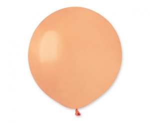 Balony G19 pastel 19 cali - Peach 060 25 szt Gemar
