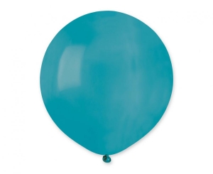 Balony G19 pastel 19 cali - Turquoise 068 25 szt Gemar