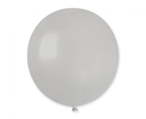 Balony G19 pastel 19 cali - Grey 070 25 szt Gemar