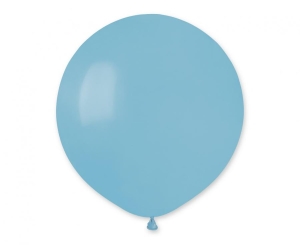 Balony G19 pastel 19 cali - Baby blue 072 25 szt Gemar
