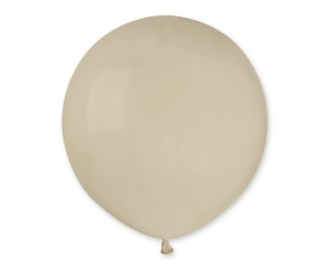 Balony G19 pastel 19 cali - Latte 084 25 szt Gemar
