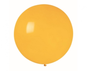 Balon G220 pastel kula 75 cm - ciemnożółta 03 1 szt Gemar